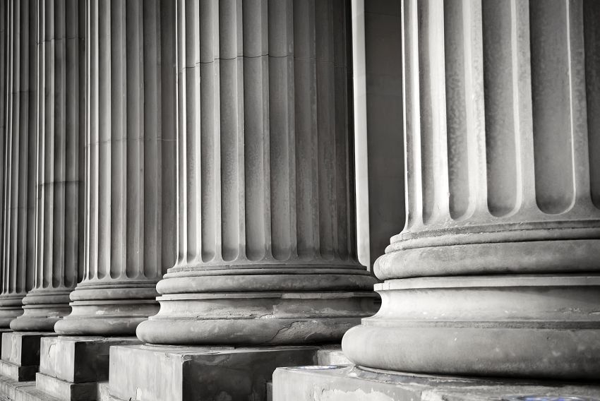 large pillars